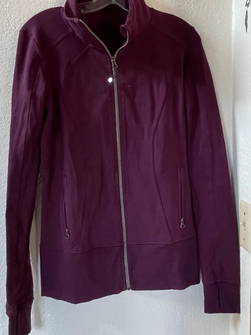 Lululemon Women's Purple Zip Up Jacket Size S